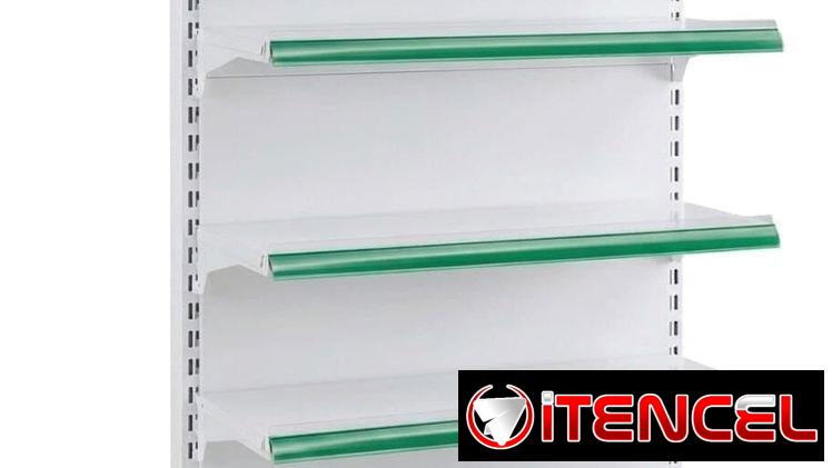 Estantes / Góndolas de 5 niveles con panel liso y perforado ⭐️Domicilio incluido⭐️