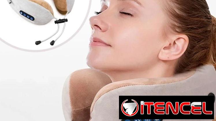 Masajeador de cuello y calores para terapias Recargable