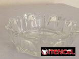 Cenicero de cristal  Medida 10 x 10 cm y 12cmx12cm Precio 3, 5 y 6usd