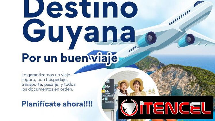 Pasajes a Guyana