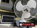 Ventilador Recargable con Panel Solar