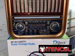 radios recargables en 30 usd y con panel solar en 35 y 45 usd