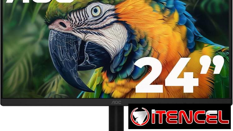 Monitor AOC 24B35H3 – LED de 24″ IPS Full HD (1920 x 1080) 120Hz , sincronización adaptativa, VGA y HDMI 52815418