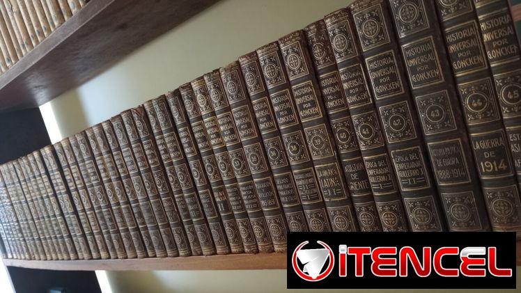 Venta de colección de libros sobre historia universal
