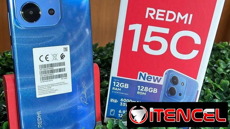 ☑️REDMI 15C 12GB RAM – 128GB ✖️Nuevos en 📦 Garantía 💯