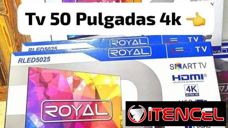 TELEVISOR SMART TV ROYAL 50 PULGADAS” 4k nuevos en caja