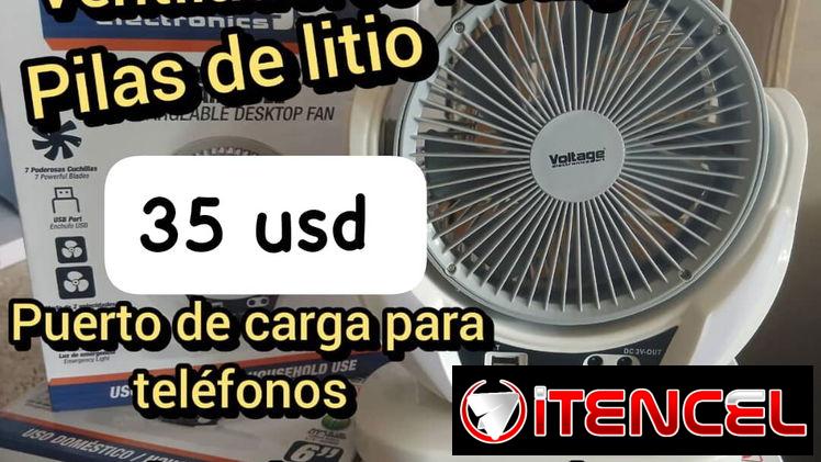Ventiladores Recargables