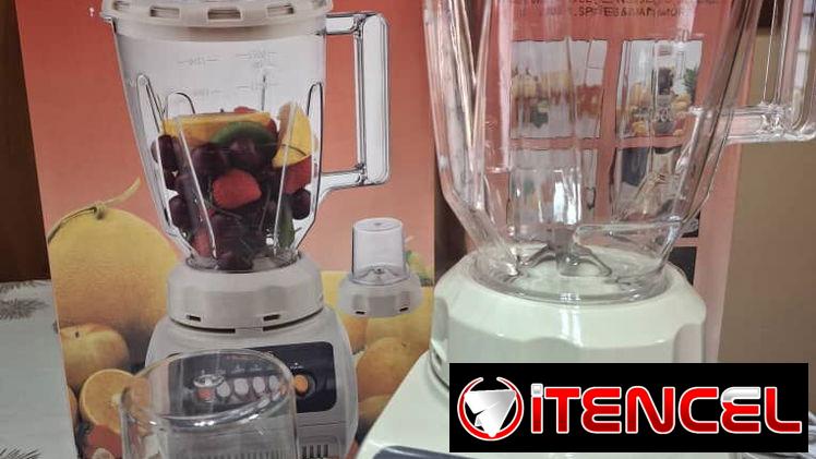 Batidora con molinillo Milexus. 🔸Vaso Plástico 1,5 lts  🔸4 Velocidades  🔸1 Mes de garantía  🔸110V – 60hz. 300W
