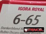Tinte de pelo  marca Igora marrón dorado