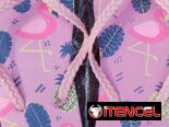 Bonitas chancletas rosadas de playa número 37