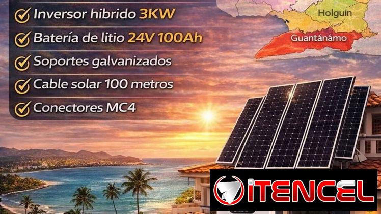 Buscas no quedarte a oscuras en medio de un momento importante checa estos KITS de energía ALL in ONE.