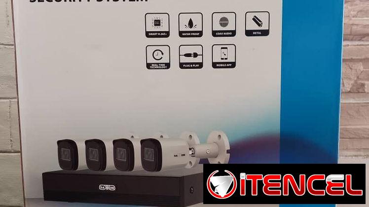 Cámaras de vigilancia HDCVI KIT marca Saxxon