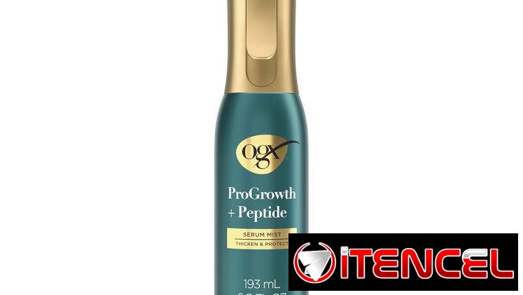 OGX Serum ProGrowth + Peptidos ayuda a engrosar el cabello mientras estimula el cabello