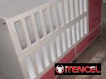 cunas de melamina y colchones de cuna