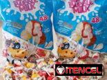 Confituras, galletitas, sorbetos, chupa chupa, carmelos