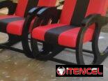 Sillones tapizados.  Comadritas