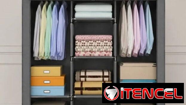 Closet Portátil Organizador. Ideal para tener todo en orden y si te mudas pues nada más fácil que recogerlo. 40 usd.