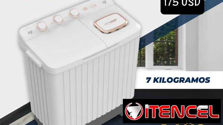 🧼 LAVADORA SEMIAUTOMÁTICA 🔴 EKO ✅ 7 kg 💲175 USD