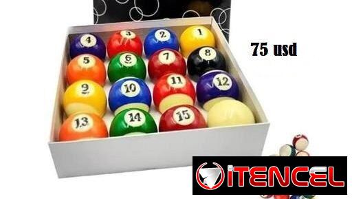 Juego de bolas de billar