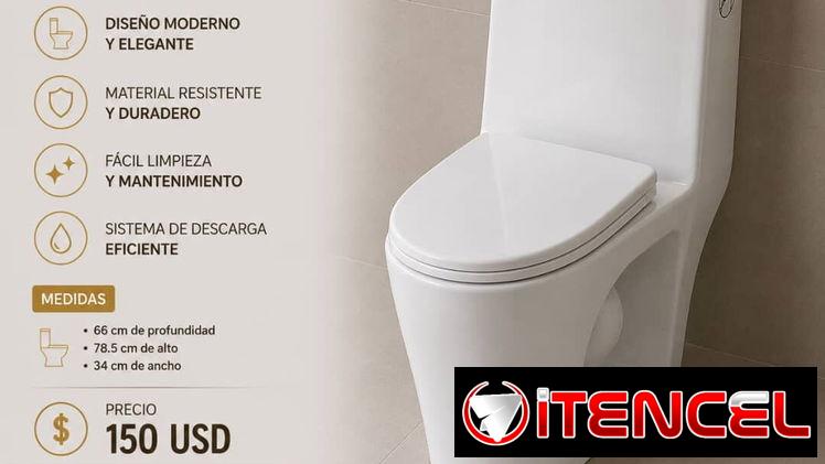 Taza Monolítica para baño