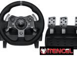 Volante de Carreras Logitech G920 – Xbox Series XIS, Xbox One y PC, Force Feedback, Pedales Ajustables
