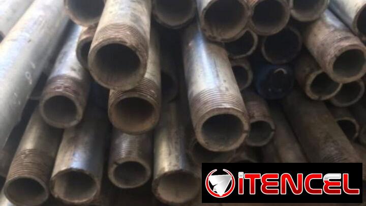 TUBERIAS DE 3/4 PARA AGUA Y PARA GAS DE 6MT DE LARGO GALVANIZADA