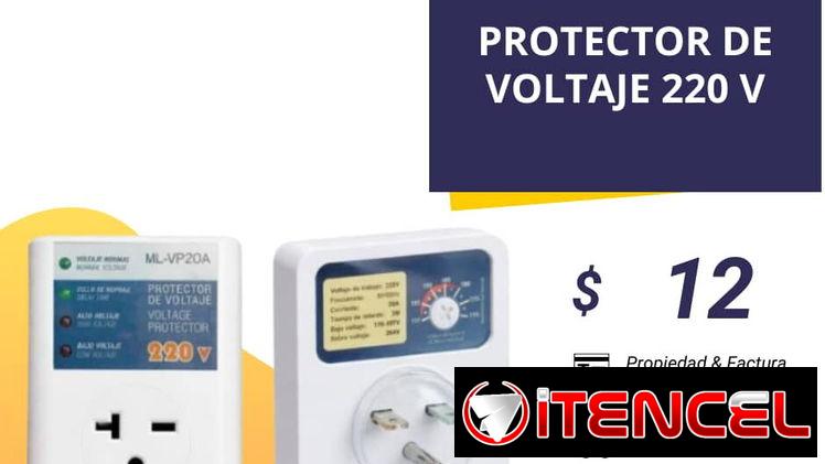 Protector de voltaje 220V y 110 V marca Milexus( de espiga y de línea)