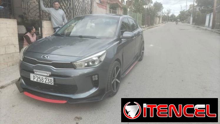 Vendo o negocio Kia Río, 2019 pintura de fábrica muy bueno el carro