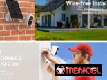 Camara de seguridad con panel solar