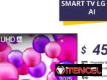 Televisores LG de 50″, 55″, 65″, con 6 meses de garantía