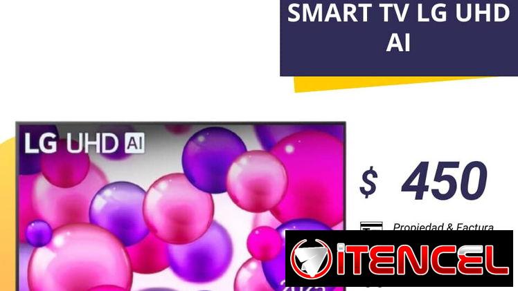 Televisores LG de 50″, 55″, 65″, con 6 meses de garantía