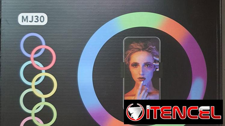 ARO DE LUZ RGB 12 PULGADAS