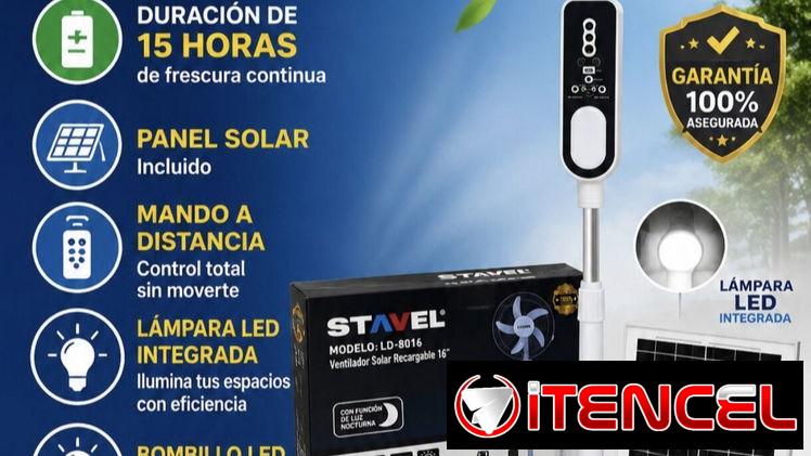 Ventilador Recargable