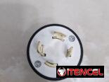 Conectores para plantas/ generadores de 4 espigas 220V