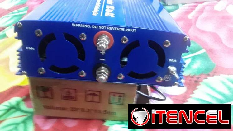 Convertidor de 2500w 110v + Cargador inteligente 12v 24v TODO NEW