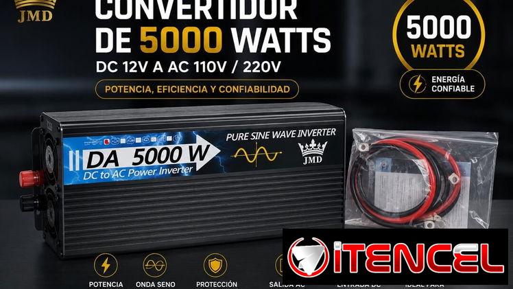 ⚡ INVERSOR DE ONDA SENOIDAL PURA 5000W – JMD ⚡