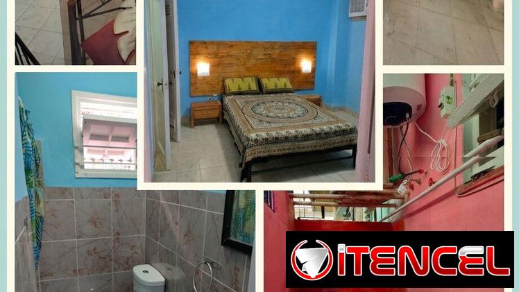 PLAYA RENTA LINEAL Apartamento independiente con sala comedor, 1 cuarto climatizado. Tiempo indefinido. Se aceptan niños