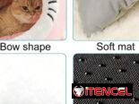 Cama para perros y gatos.