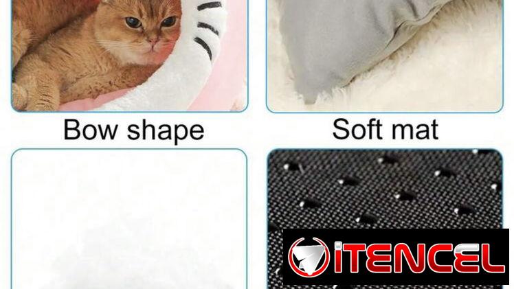 Cama para perros y gatos.