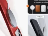 Magnetic Slim-Fit Case para iPhone 17 Pro Max – Red