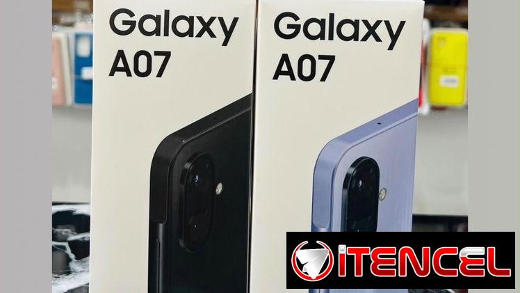 Galaxy A07 4/64 + Cargador NUEVOS EN CAJA