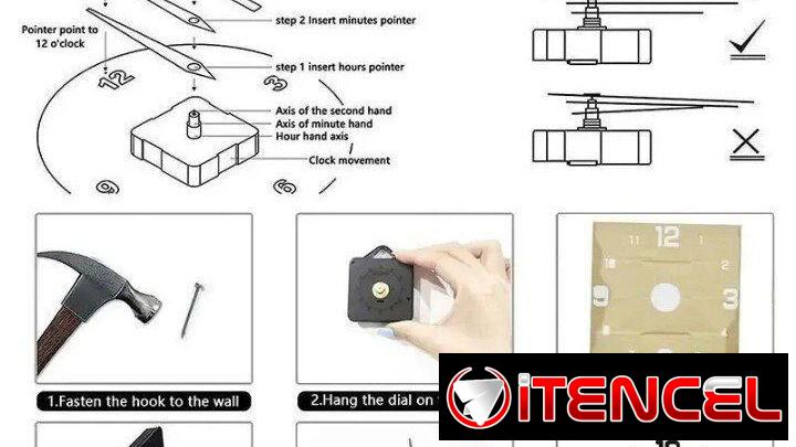 📞53884600.🎇Reloj de pared creativo sin marco DIY 🎇 Mensajería disponible.🚴