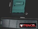 PANELES SOLAR  PORTATIL 120 WATT PARA CARGAR ESTACION DE ENERGIA COMO  ECOFLOW Y MAS