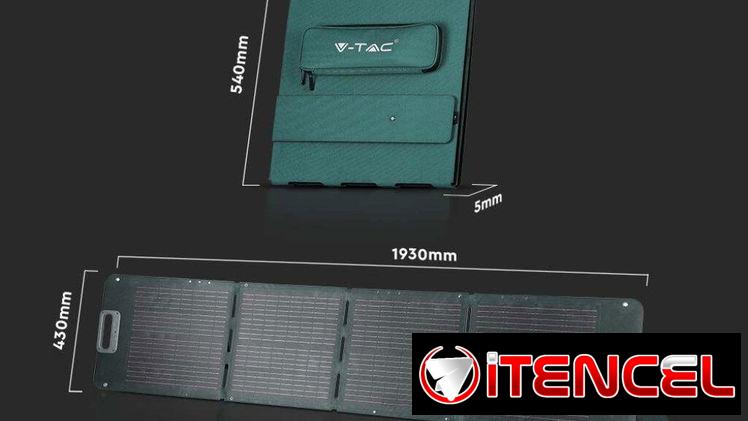 PANELES SOLAR  PORTATIL 120 WATT PARA CARGAR ESTACION DE ENERGIA COMO  ECOFLOW Y MAS