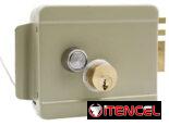 Cerradura electrica – Yale electrónico con botón posición derecha  12v no incluye transformador . 45 USD