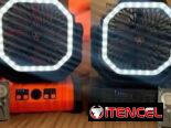 Ventiladores recargables solares f6