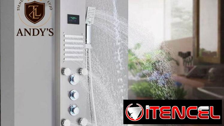 Ducha con panel inteligentes  Solo queda un,A 220 USD.a