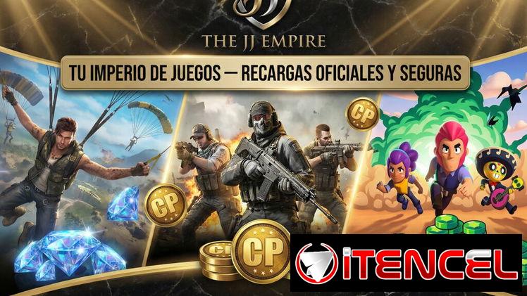 🎮 ¡Todo tu arsenal en un solo lugar! Recargas para juegos Online: Free Fire, COD,Brawl Stars,Pubg y Mas 🔥