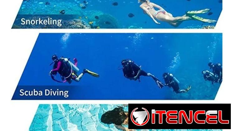 Máscara, visor en cristal anti empaño mas snorkel/snorkeling/bucear