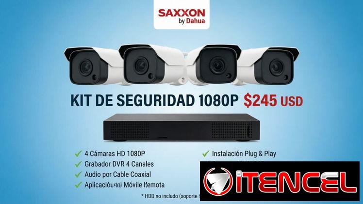 Kit de seguridad marca Saxxon